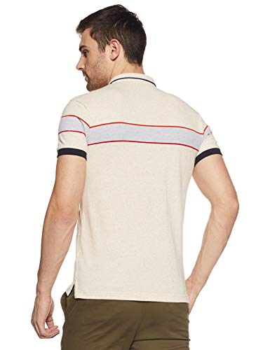 Image of United Colors of Benetton Men's Striped Regular Fit Polo