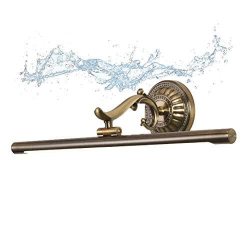Lampe de miroir rétro avec inclinaison 180 degrés pour un éclairage de coiffeuse
