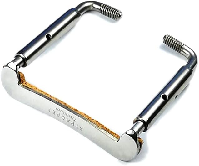Titanium U-Type Chinrest Clamps for violin, Refine version (Width 38mm)