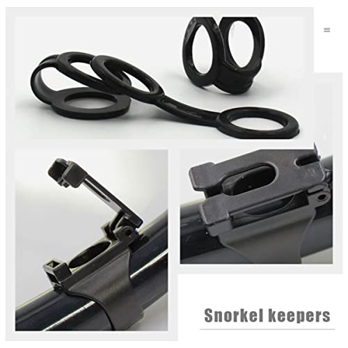 Fijador portátil para máscara de buceo y hebilla ajustable de snorkel 7