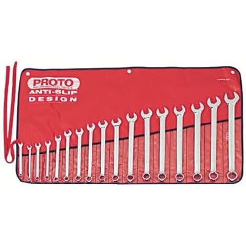 17 Piece Full Polish Metric Combination Wrench Set 12 PT