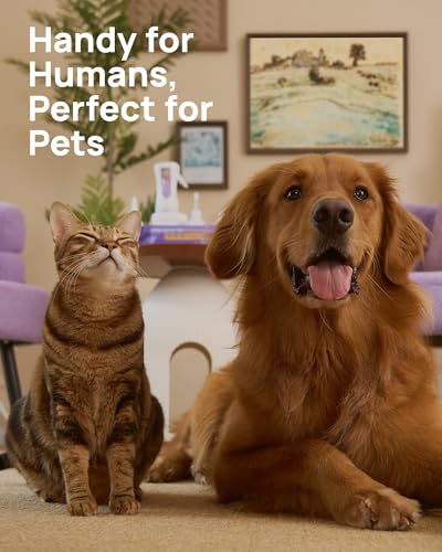 HICC PET Augentücher für Hunde & Katzen - Entfernen Sie sanft Tränenflecken, Ablagerungen, Ausfluss, Krusten - Kokosnussöl Haustier Reinigung Grooming Deodorizing Wipes Wash Cleaner für Augen, Falte
