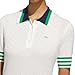 adidas Women's Originals Knit Polo - Chalk White MD