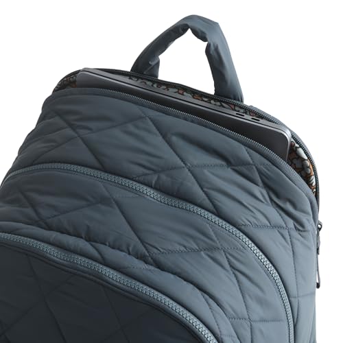 Image of Vera Bradley Featherweight XL Bancroft Backpack, Dark Slate, One Size