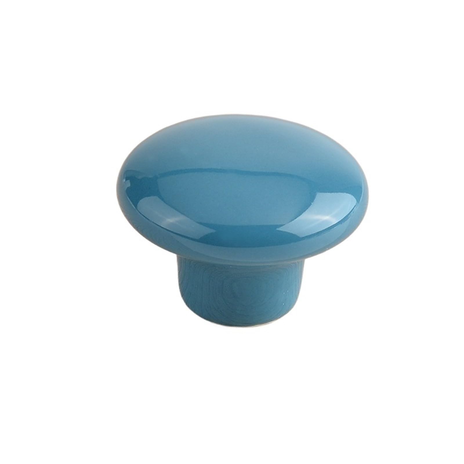 Wlihdb Blue 5Pairs Drawer Pulls Knobs Single Hole Ceramic Small Dresser Handles For Chest Of Drawer(,S)