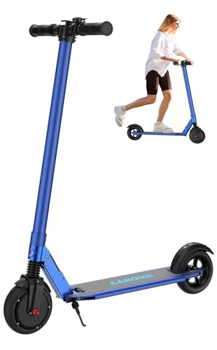 Image of Caroma Electric Scooters - Electric Scooter for Adults, 450W Peak Motor, 16 Max MPH, 15-21 Miles Range, Lightweight Foldable E-Scooter