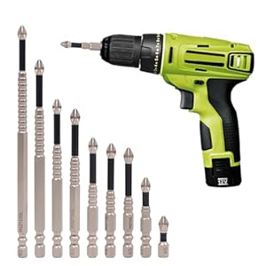 Generisch Bohrmeißel Set für Stahl, Ziegel