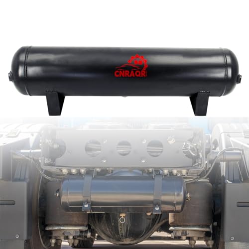 CNRAQR 5 Gallon Air Tank for Suspension/Air Ride/Bag/Car Train Truck Horn 18 Liter Compressed Air Storage Tank Air Ride Receiver Tank