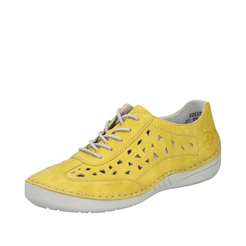 Chaussures à lacets Rieker Femme 52517 derbies cuir souple marche