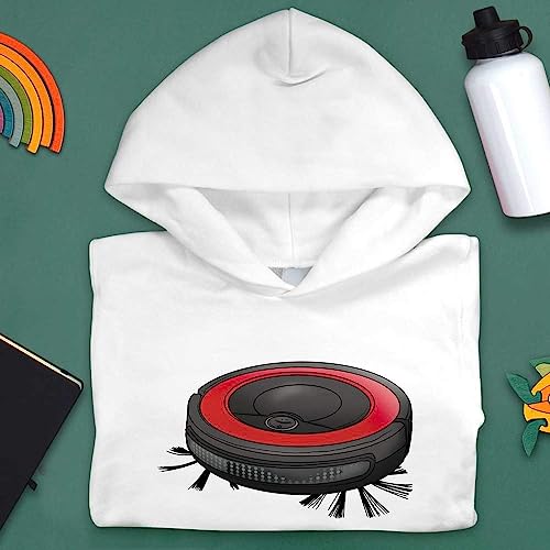 Azeeda 'Robot Vacuum' Children's Hoodie/Hooded Sweater (KO039744)3