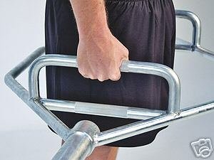 FKC 45 Lbs Weightlifting plate + Small Dumbbell + Motivational tag Keychain (I am Stronger Than My Excuses)