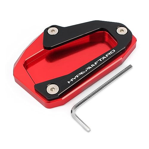 Agrandisseur de béquille moto DUCATI Hypermotard 950 plaque extension CNC