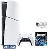Sony PlayStation 5 Slim Edición Digital Mejorada 2TB Paquete Fortnite Cobalt Star y Cargador de Control - Blanco, Consola de Juegos Digital Slim PS5 con SSD PCIe 2TB Mejorado 13 Mar 2025 | por Sony 2