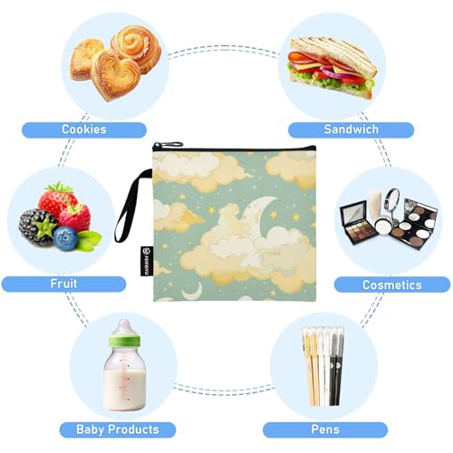 Bolsas reutilizables para snack y pañales 3 unidades miniatura 5