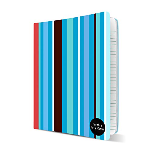 Ischolar Poly Printed Fashion Composition Notebook, Wide Ruled, 9.75 X 7.5 Inches, 100 Sheets, Cover Design May Vary (62100) #TOP3