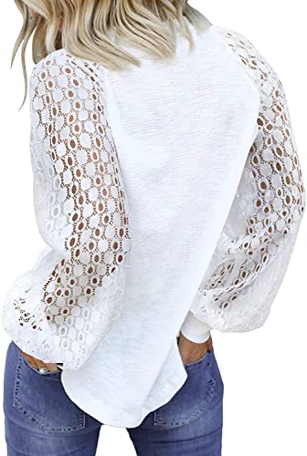 Image of Women Blouses and Tops Black White Colorblock Bell Sleeve Cold Shoulder Top Shirt