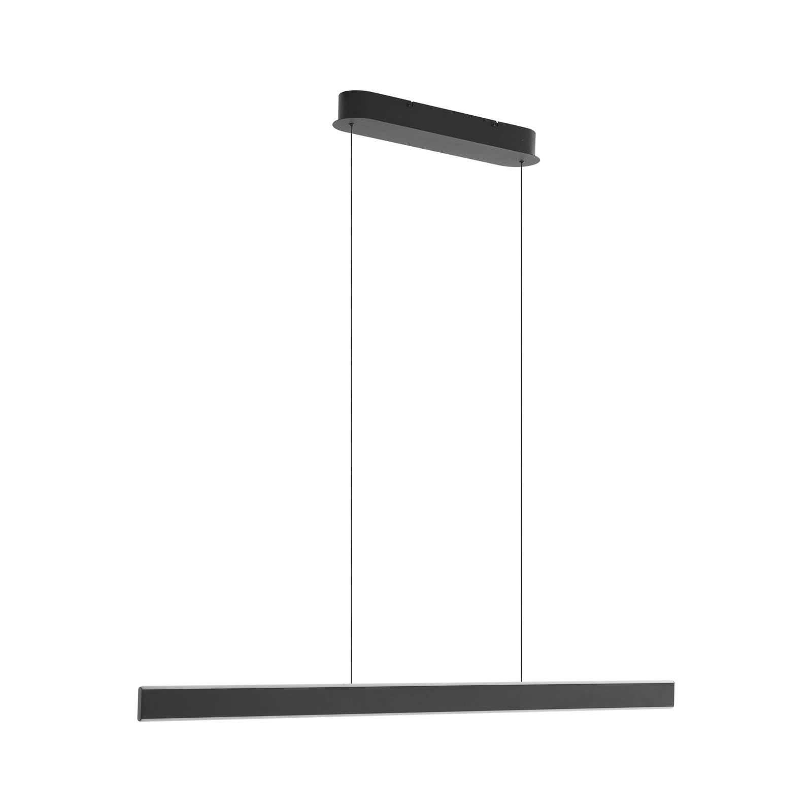 Lucande Ceiling Light Philine dimmable (Modern) in Black for e.g. Living Room & Dining (1 Light Source,) from Pendant Lighting, lamp Hanging Ceiling