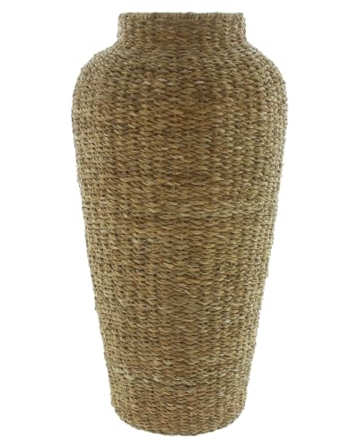 FRANK FLECHTWAREN Deko-Bodenvase Seegras Ø 35 x 70 cm