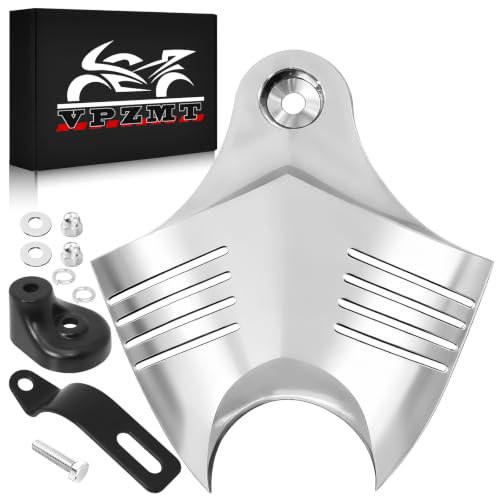 VPZMT Chrome Horn Cover for Harley Touring Road King Street glide Electra glide & Softail Sportster Trike Dyna Big Twins V-Rods Stock Cowbell Horns 1992-2020