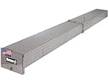 Buyers Products 5401000 Diamond Tread Aluminum Conduit Carrier, Lockable Enclosed Storage for Conduit, Pipe, Tubing, Mounts to Ladder Rack, Made in USA, Includes Mounting Hardware, Weather Resistant
