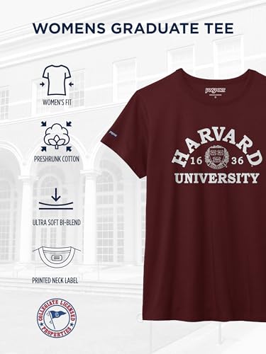 JanSport NCAA Officially Licensed Graduate Short Sleeve T Shirt for Women, Soft & Breathable Cotton-Polyester Blend Crewneck T Shirt with Graphic Detailing, Everyday University Fan Apparel - image 4