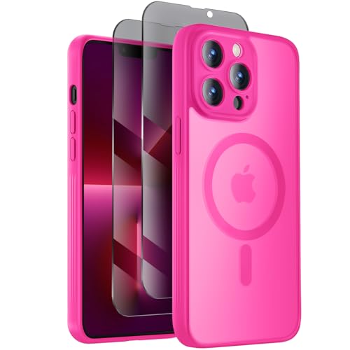 Image of Symcele Designed for iPhone 13 Pro Case, Hot Pink