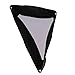 MRodouu Horse Hay Bag - Triangle Hanging Hay Feeder for Stalls & Trailers, Adjustable Strap & Durable Mesh Design, Black Horse Feeding Bag