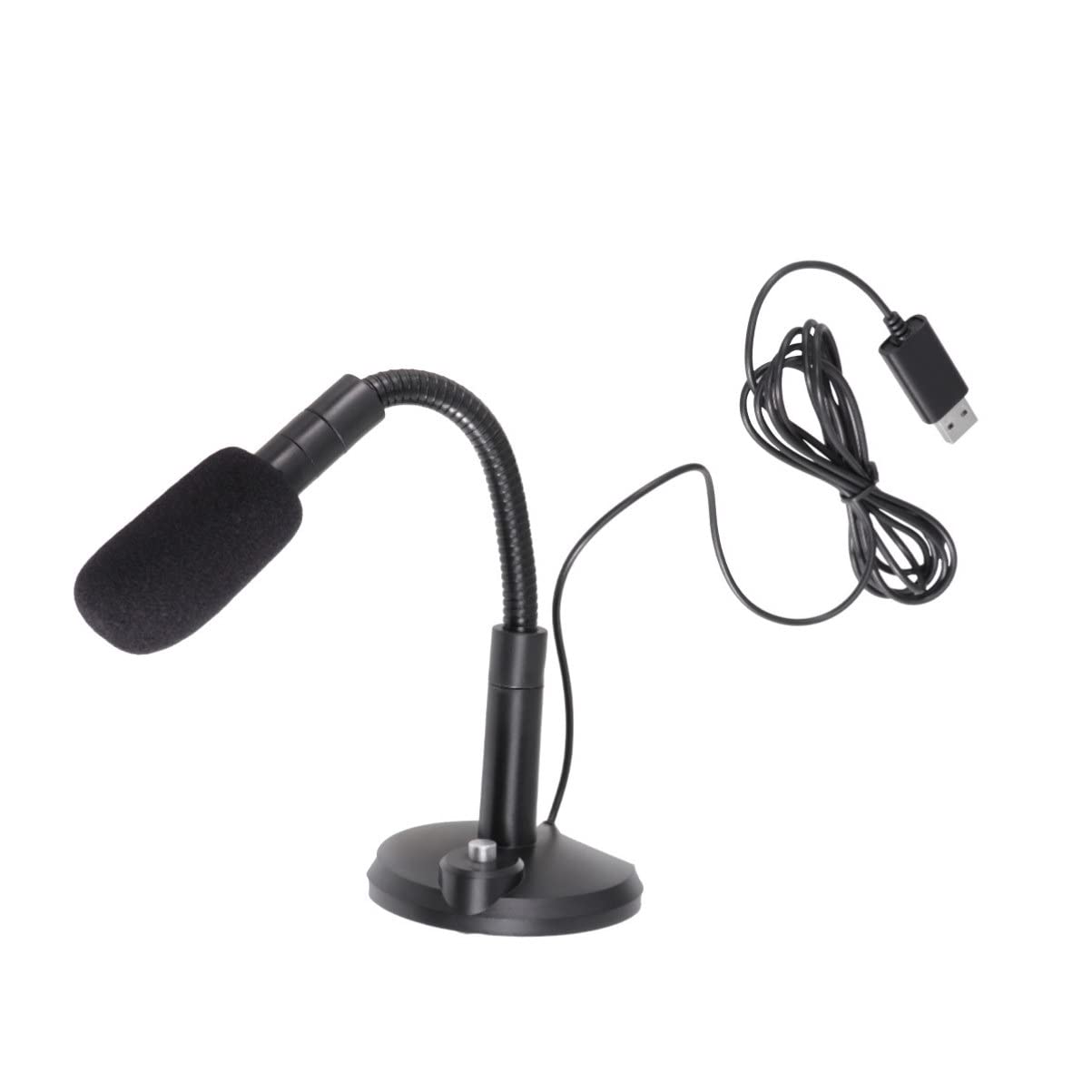 OSALADI Studio Microphone Condenser Gaming Mic Wired for Desktop Perfect for Podcast Recording Karaoke Sessions