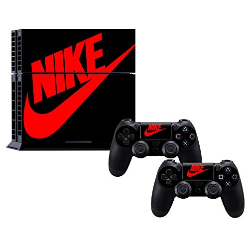 PS4 Whole Body Vinyl Skin Sticker Decal Cover for Playstation 4 System Console and Controllers - Black Shoebox - Thumbnail 3