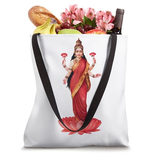 Bolso Tote Lakshmi Diosa Hindú de la Fortuna Poder y Riqueza miniatura 4