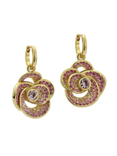 Ted Baker London Florence Crystal Flower Huggie Earrings for Women