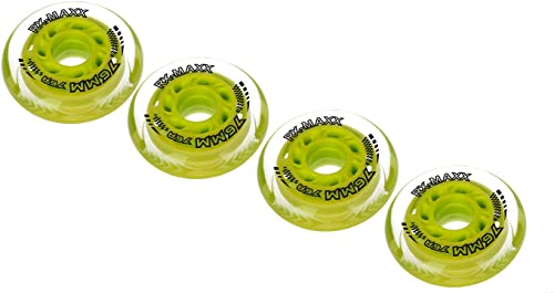 Instrike RX-Maxx Profi Mix Lot de 4 rouleaux 76 A High Performance eXtra Grip Long Life Taille 68, 72, 76, 80, 84 mm (80 mm)