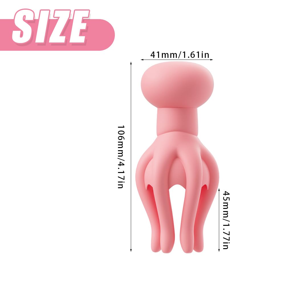 Vibratoreper Donna Professionale, Stimolatore Donna con 10 Modalità di Vibrazione, Massaggiatori Elettrici per Il Seno, Vibratore per Capezzoli Giocattoli Erotici(2 Vibratori)