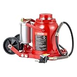 VEVOR Pneumatic Bottle Jack 50T Hydraulic Car Jack Lift Range 27-43cm Air Transmission Jack 110231lbs for Heavy Duty Vehicles