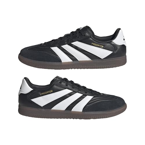 Adidas Unisex Freestyle Indoor, Black/White/Gold Metallic, 4 - image 8