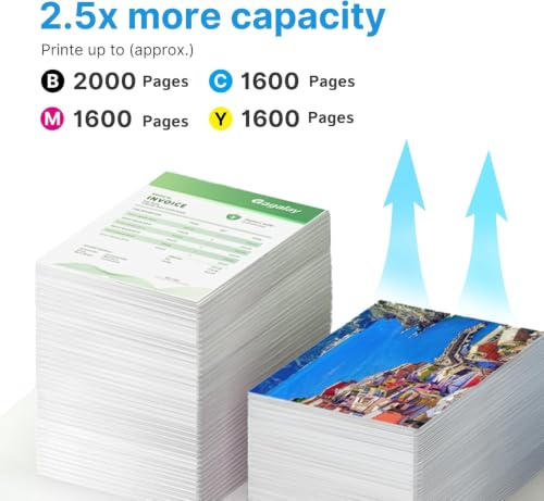 Image of 962XL Ink Cartridges Combo Pack HP962XL for HP 962 Ink, Black and 962 Color
