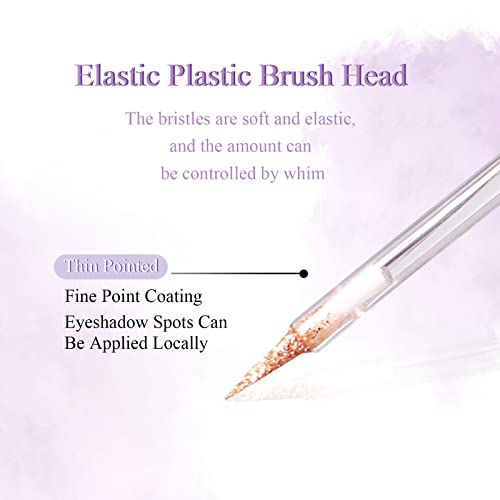 Kwolykim 6 Pack Liquid Glitter Eyeshadow, Long Lasting, Quick Drying, Easy To Apply, Loose Bling Glitter Diamond Pigmented Glue For Eye Crystals Makeup (Sparkling Sequins) #TOP2