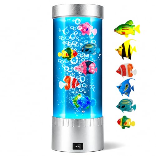 Jellyfish Lamp with RGB Color Changing LED Lights...