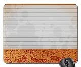 Ultraglatte Oberfläche: Dieses Mauspad (25x30 CM) ist leicht zu reinigen, verformt sich nicht und ist viel langlebiger als andere. Das mit dem Polyestergewebe bedeckte Mauspad hat eine weiche und glatte Oberfläche, hilft Ihnen, die Maus schnell und genau zu verfolgen, und verbessert Ihr Spiel-/Arbeitserlebnis maximal.