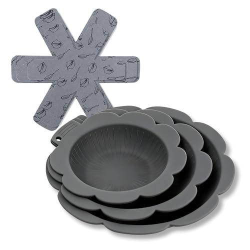 Pan Protectors&Separators for Stacking Silicone Pan and Pot Protectors