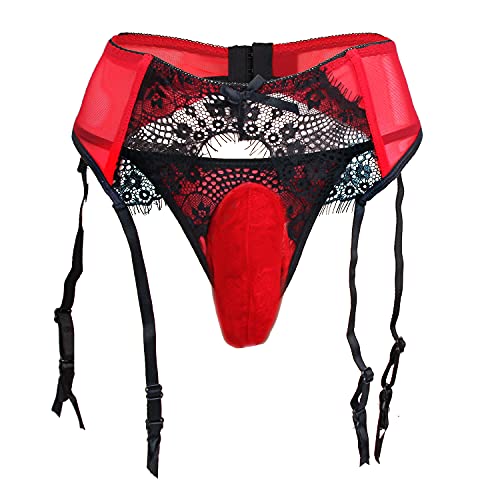 Sexy Men's Panties Underwear lace Briefs Panties Thong G-String Bikini