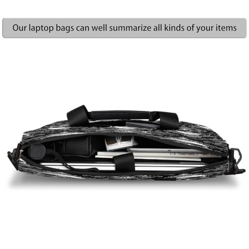 Bolso para laptop impermeable negro étnico 16 pulgadas miniatura 4