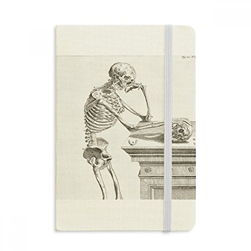 Carnet squelette humain A5 à emporter à la fac de médecine
