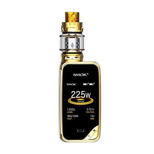 Smok X-PRIV Kit - 225W Mod mit TFV12 Prince Tank - 100% Authentic (Prism Gold)