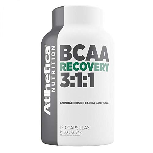 BCAA Recovery 3: 1: 1-120 Cápsulas - Atlhetica Nutrition, Athletica Nutrition