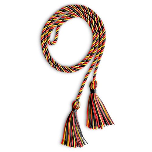 Image of Endea Graduation Single Honor Cord Three-Color (Black /Red /Gold)