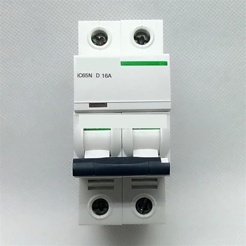Mini disjoncteur MCB D16A IC65N 2P Schneider A9F19216 courbe D pour tableau