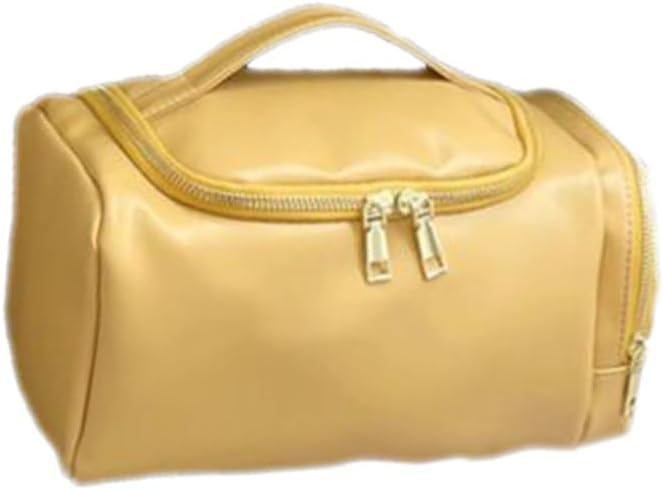 Flip type portable makeup bag, large capacity skincare products, washing and storage