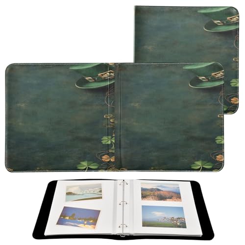 Álbum de Fotos Autoadhesivo DIY Scrapbook FLildon con Cubierta de Cuero PU, 40 Páginas, 8x10, 3 Anillos miniatura 2