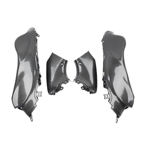 Carénages de réservoir d'essence en fibre de carbone ABS noir pour Hayabusa GSX1300R 08-20